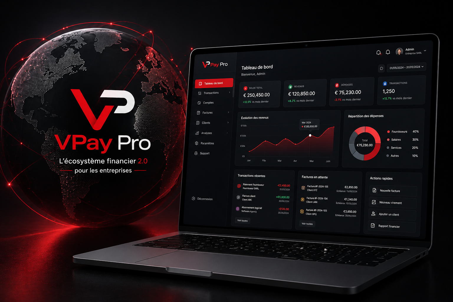 Dashboard VPay